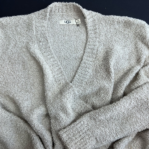UGG  ‘Phoebe’ Wrap open front cardigan soft sweater  size M - Picture 8 of 9